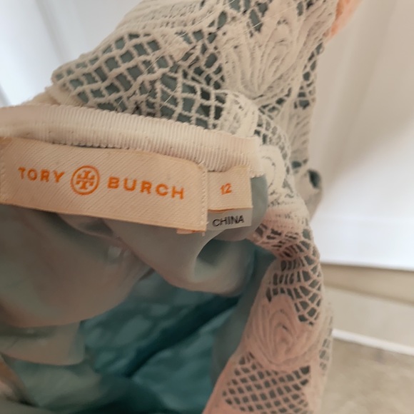 Tory Burch Authentic Brooklyn Sleeveless Lace Dress Size 12 - Picture 10 of 10